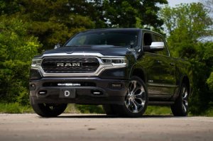 Ram 1500 Light Bar Mounting Bracket - Front - Diode Dynamics - SS18 Stealth Bracket - `19-`24